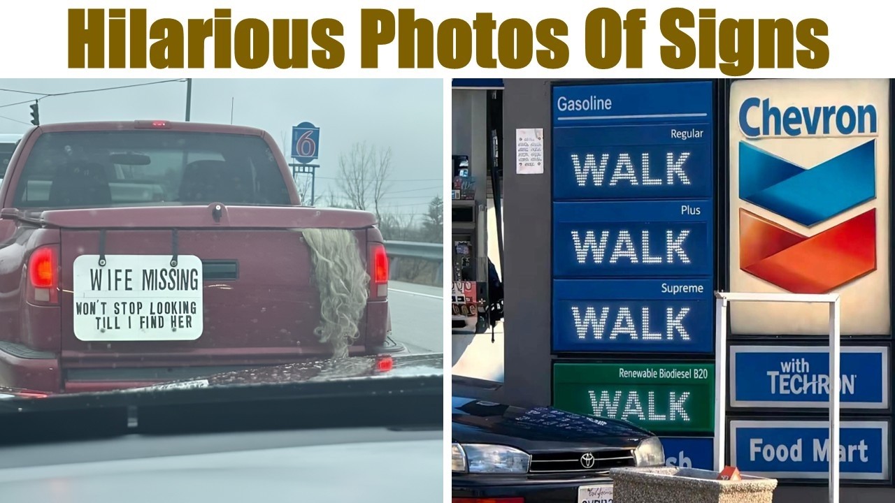 Funny Signs That Made People Stop and Snap A Pic