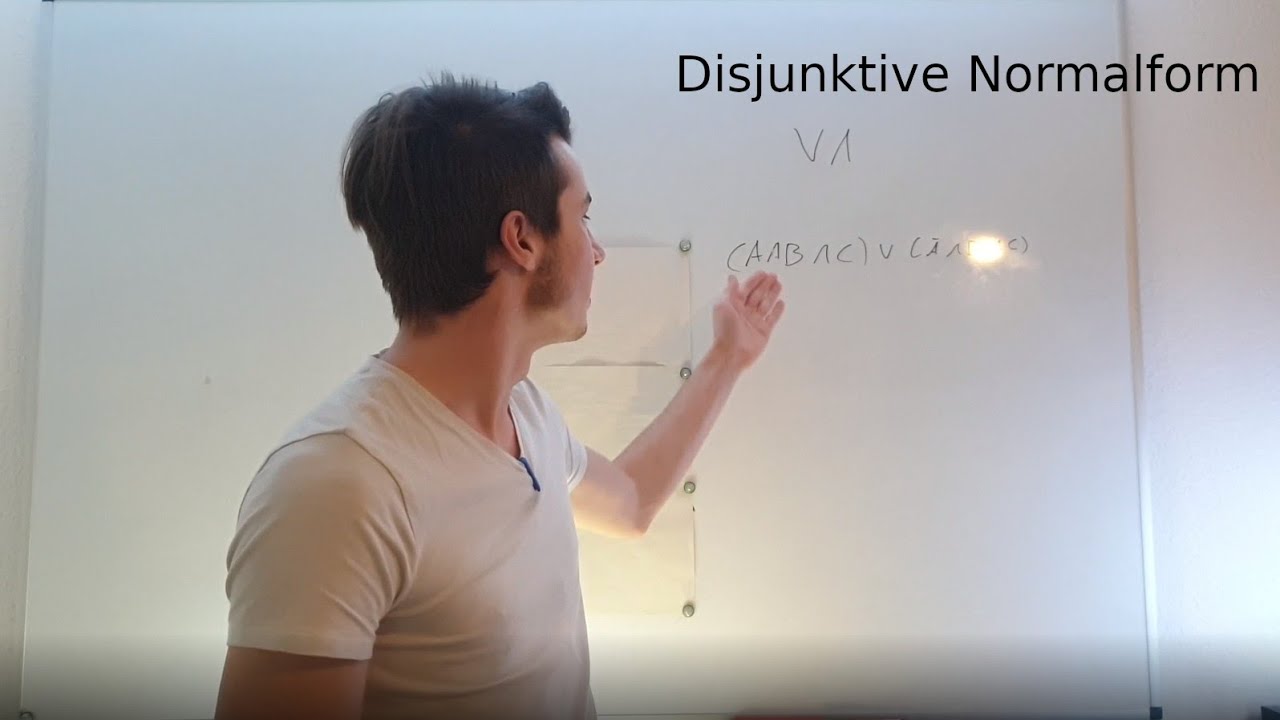 Aussagenlogik: DNF - Disjunktive Normalform