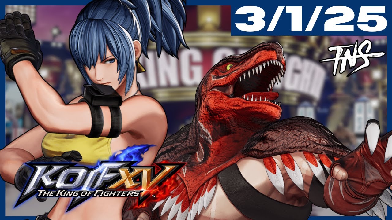 TNS KOFXV Tourney #121 (Dinosaur Leona Shingo Nakoruru Vice Kula) King of Fighters 15 Pools Top 8