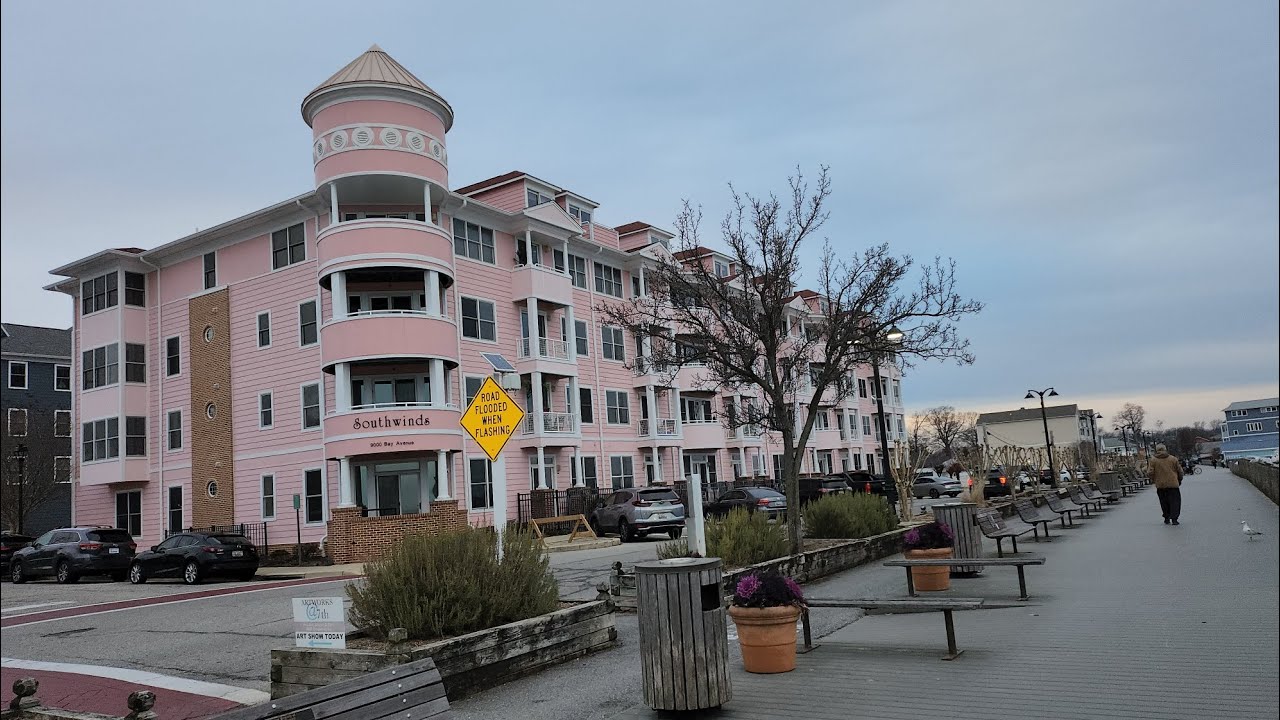 Relaxing walk in CHESAPEAKE Beach ⛱️ Boardwalk, MARYLAND
