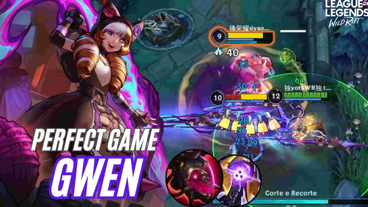 PROVANDO QUE DA PRA GANHAR FAZENDO O BASICO DE GWEN- wild rift
