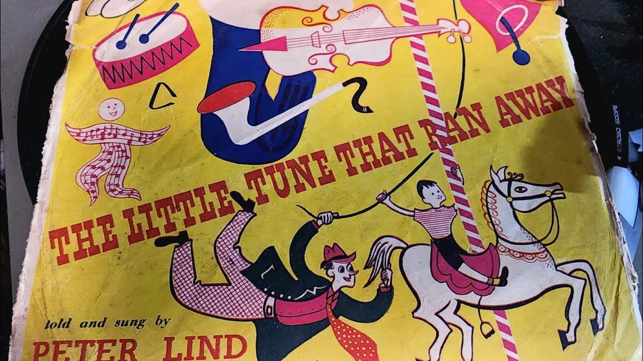 The Little Tune That Ran Away. Peter Lind Hayes. Sides 1 and 2. Festival 78rpm Shellac Record