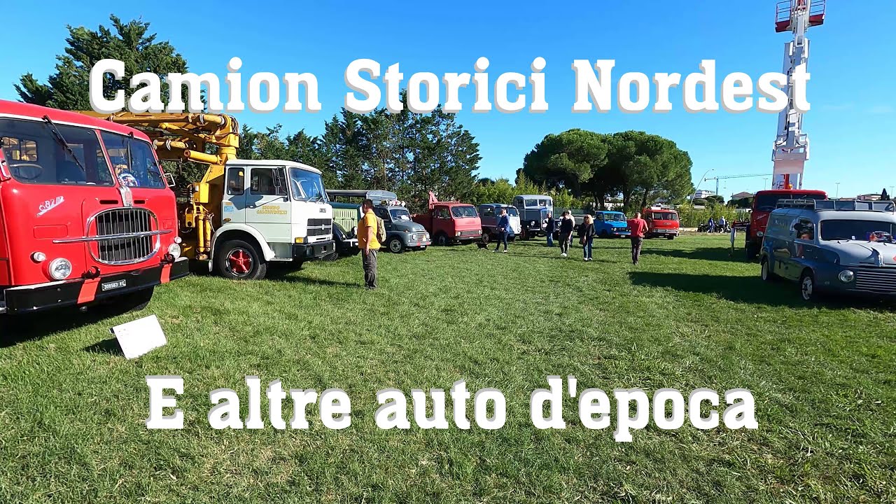 Camion Storici NordEst e Auto d'Epoca a Caorle 2024