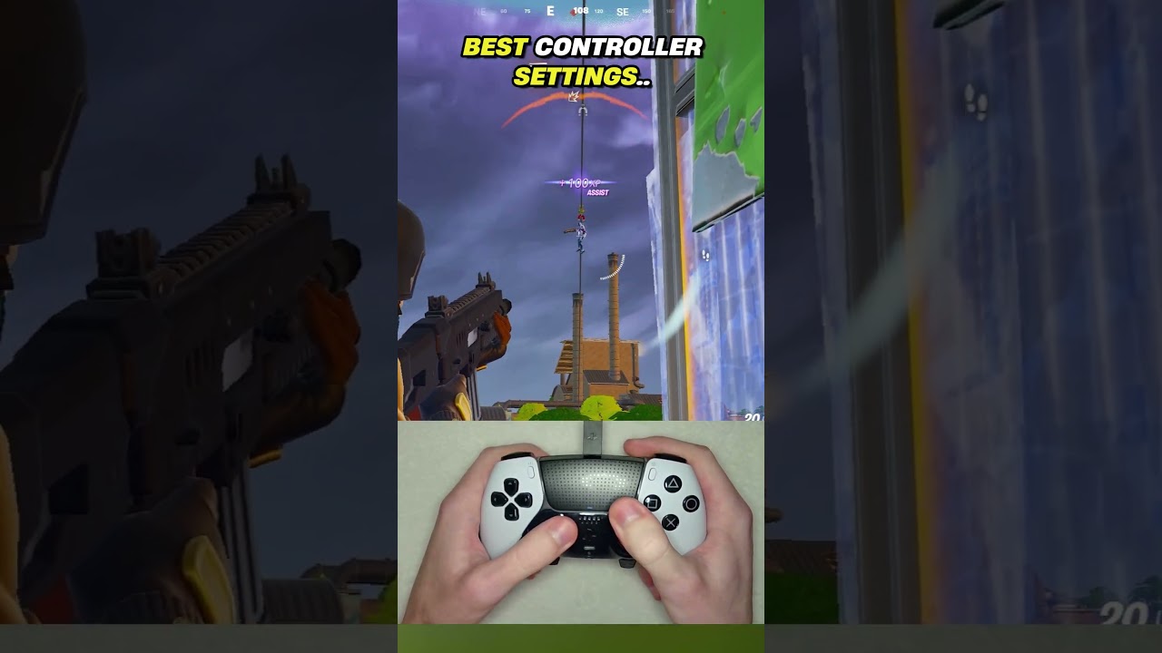 NEW BEST Controller SETTINGS For AIMBOT 🎮🎯 (Fortnite PS5)