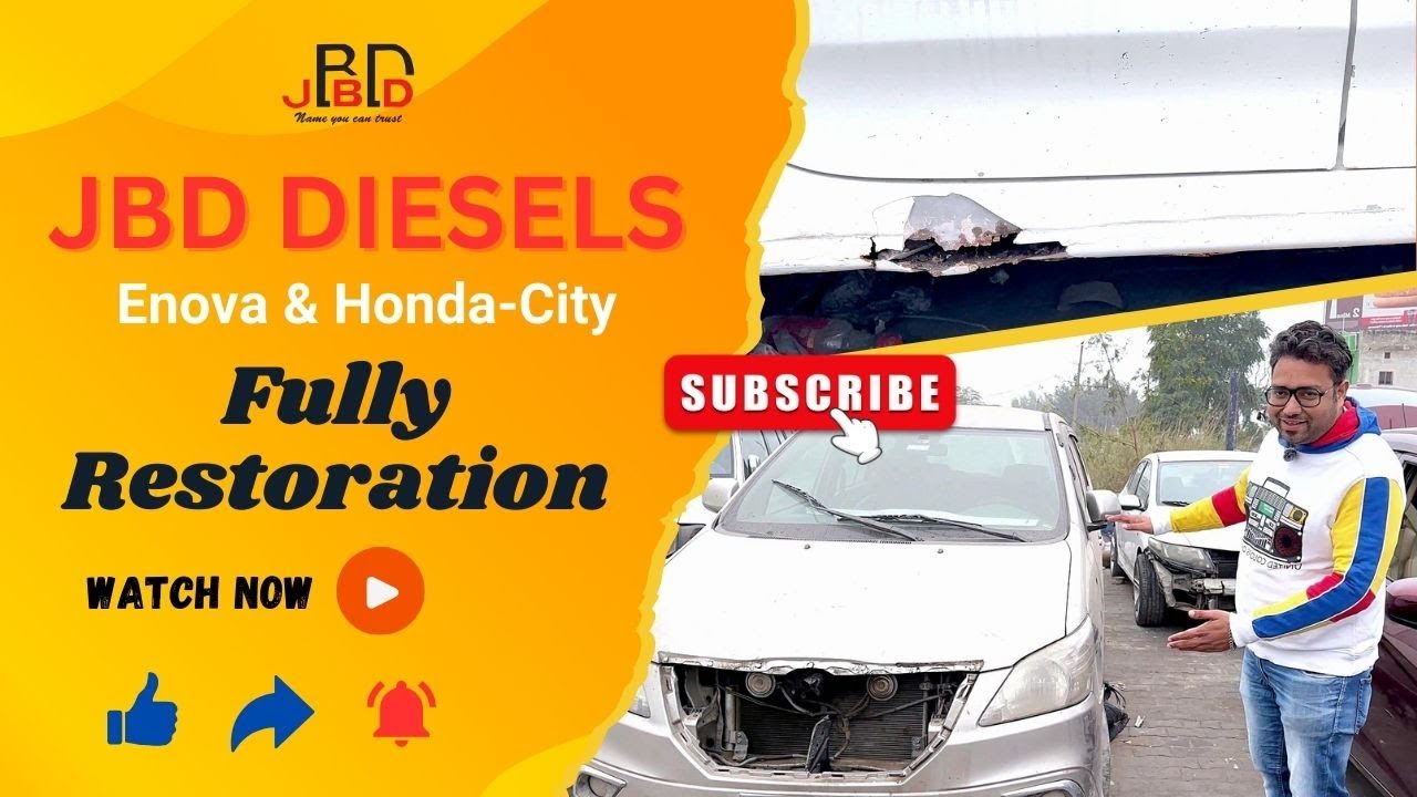Full Restoration of Toyota Enova & Honda City by JBD Diesels | Ultimate Car Transformation