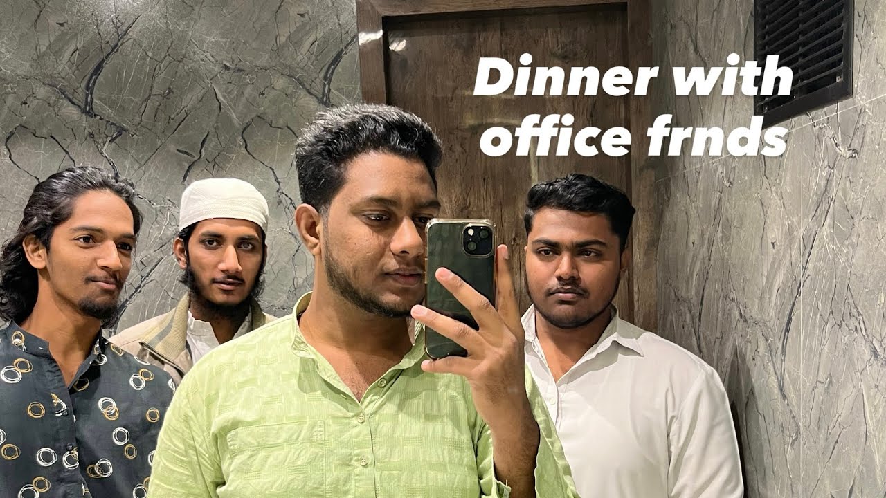 Vlog 1 in 2026 #dinnerwithfriends #officefriends 