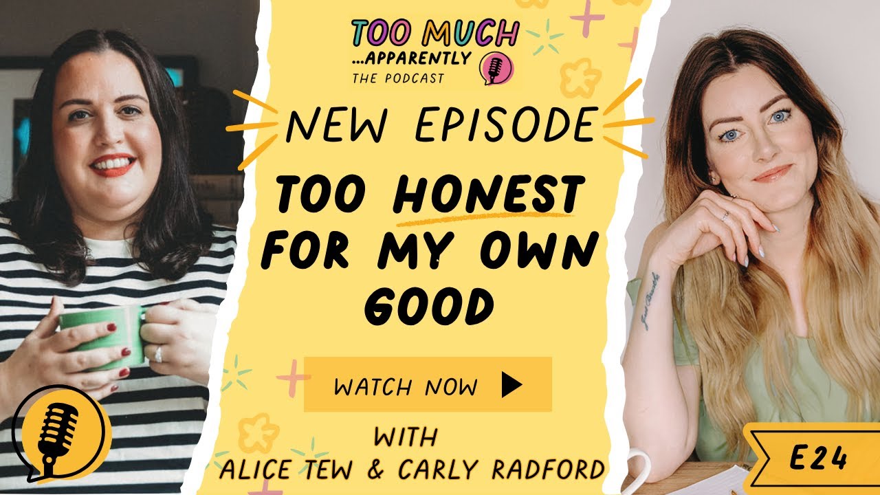Why Being Honest Gets You Labelled Rude | Ep 24 | Too Much Apparently | Podcast For Sensitive People