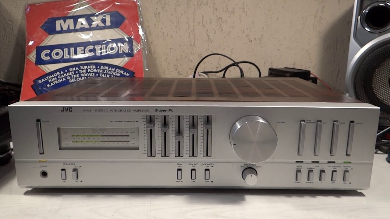 AMPLIFICADOR INTEGRADO JVC A-X4 JAPAN 1979 BALTIMORA