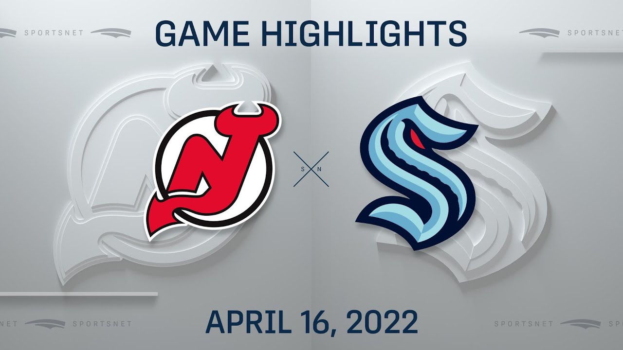 NHL Highlights | Devils vs. Kraken - Apr 16, 2022