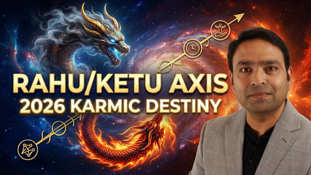 Your Karmic Destiny in 2026 - Rahu Ketu Axis Forecast for All Signs