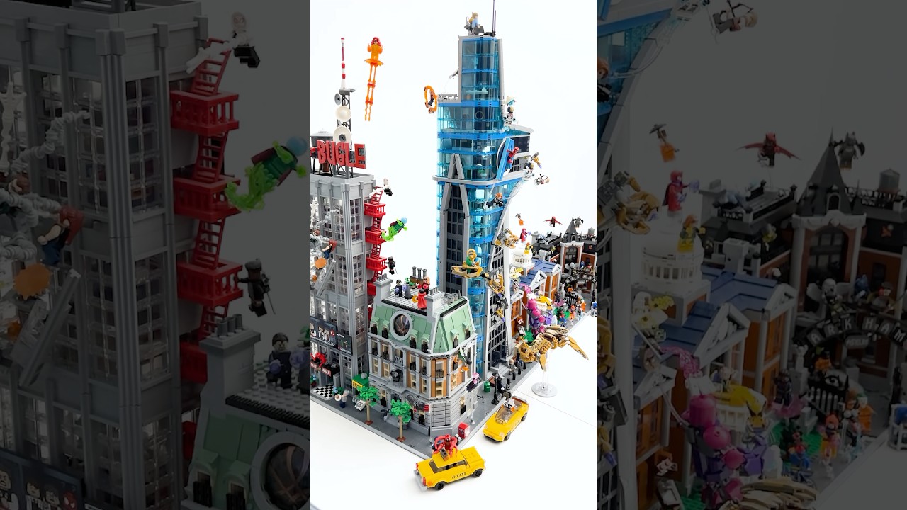 EVERY LEGO Super Heroes Modular Building Combined