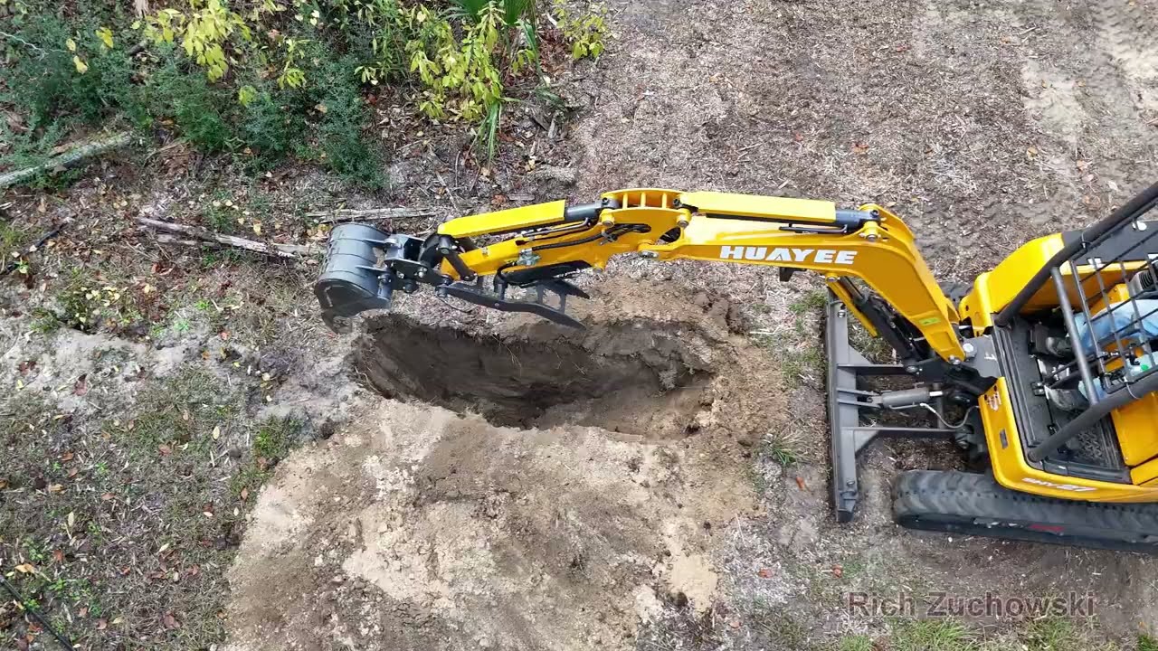 Huayee SHY27 digging practice hole