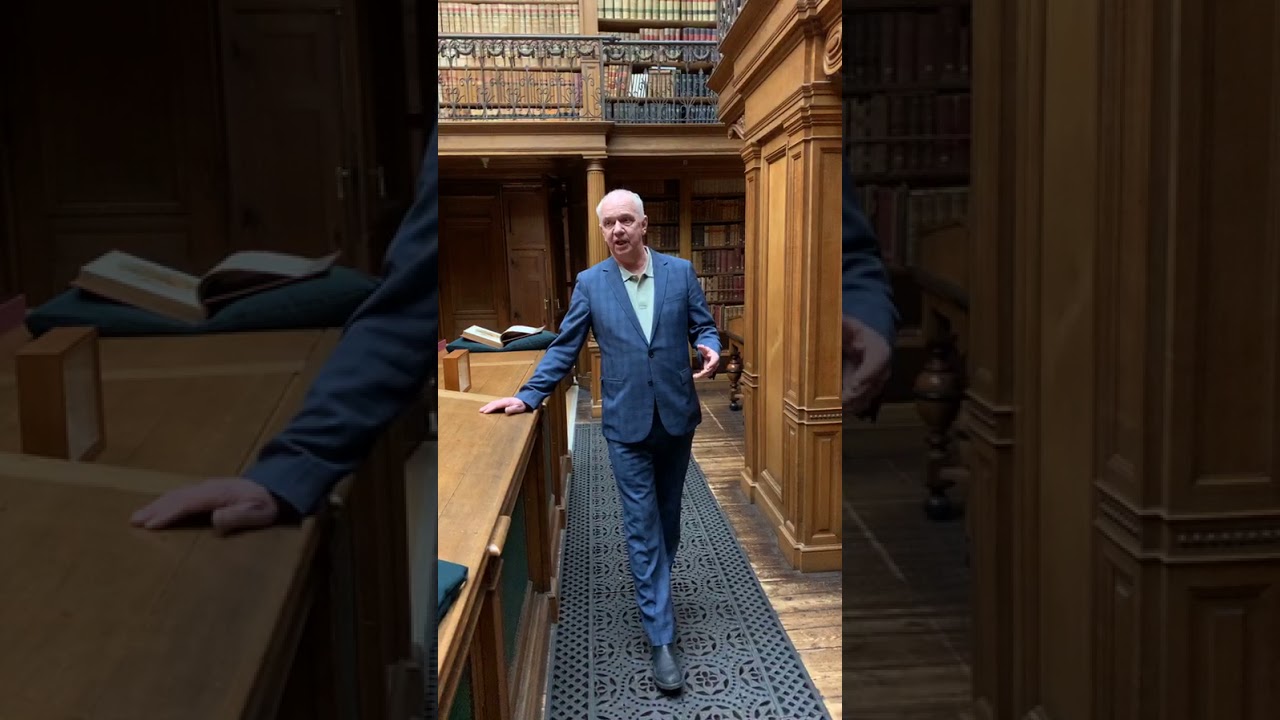 Teylers Thuis Tour Herman Voogd, Instagram live rondleiding  bibliotheek en collectie Boudewijn Büch