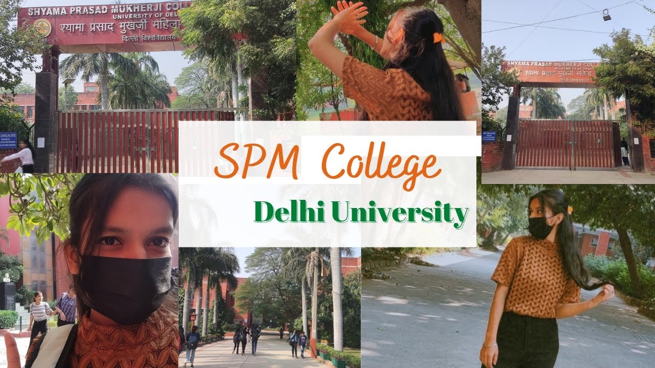 SPMC TOUR || Shyama Prasad Mukherji college  (Girls) , Delhi University || college vlog ||