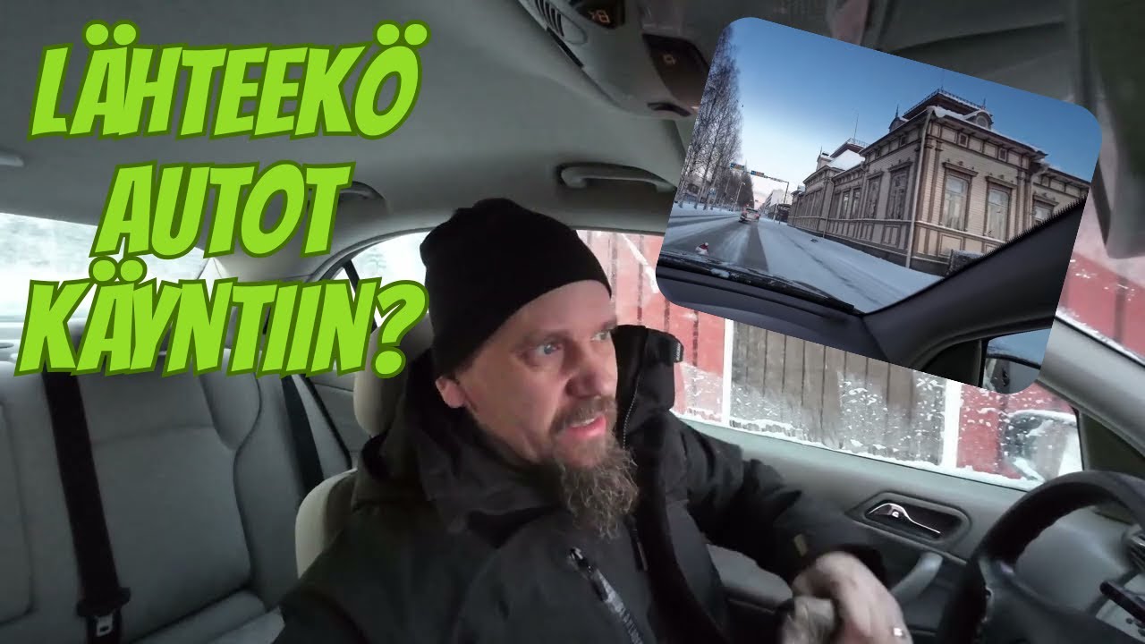 Autot käyntiin ilman lämmitystä? Ajellaan Iisalmessa