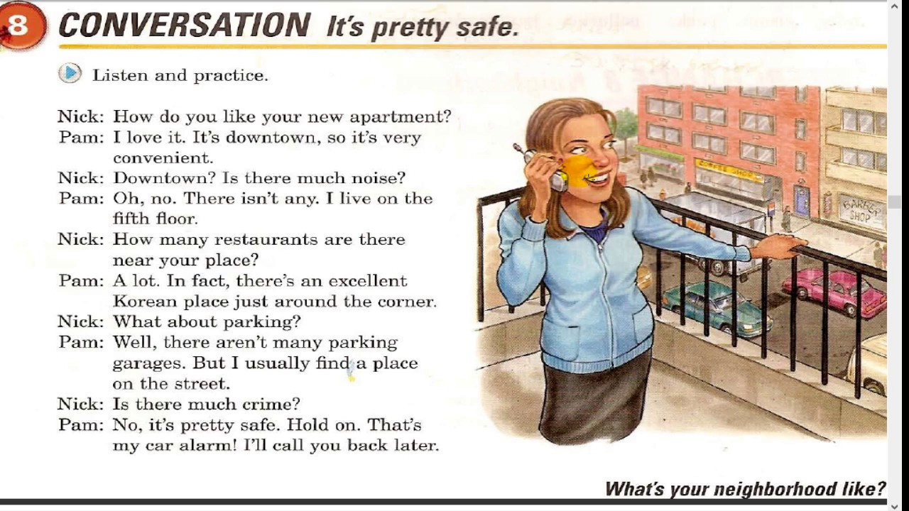 interchange 1 unit 8 part 2 شرح كورس الجامعة الامريكية  إنجليزي مجانا