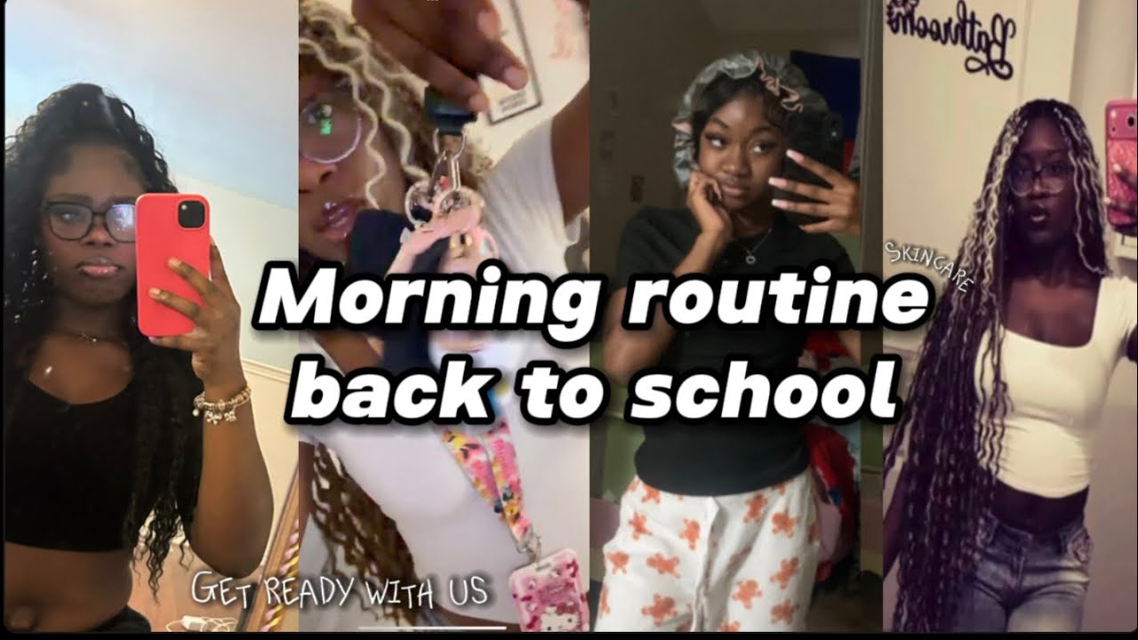 Get ready with us first day back to school *mini vlog*