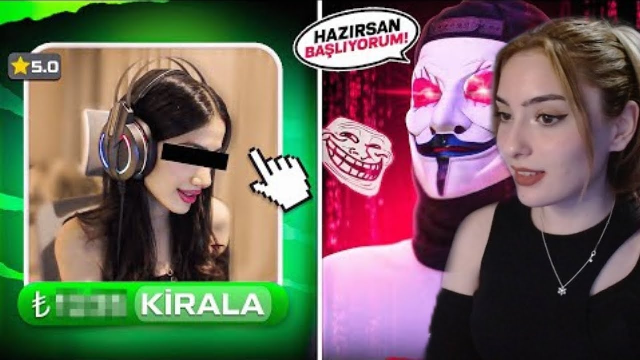 Eldorina The Cihan Kız Oyun Koçunu Noob gibi oynayıpHile ile trolledim izliyor | The cihan izliyor