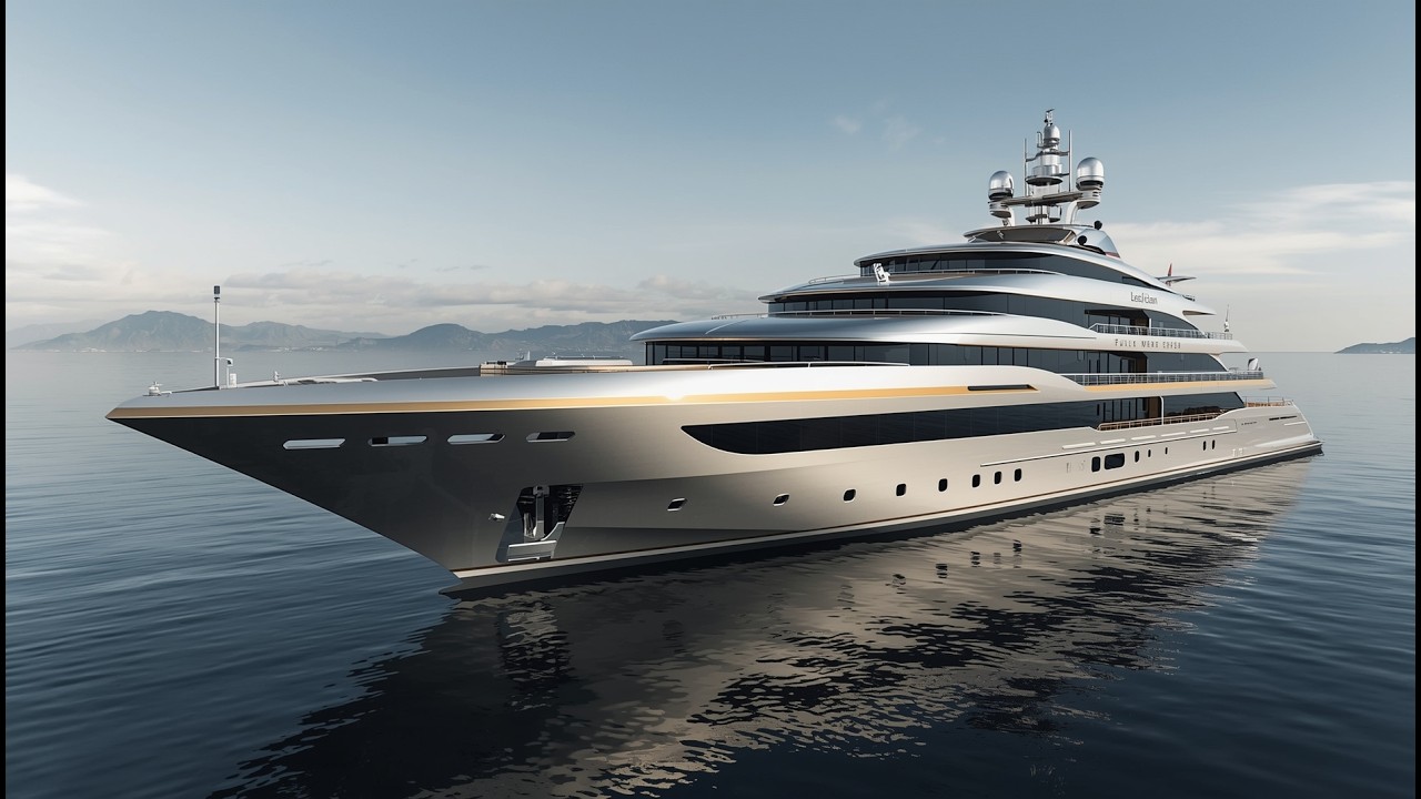 This Superyacht Will Redefine Luxury Travel| Futuristic Superyacht Concept