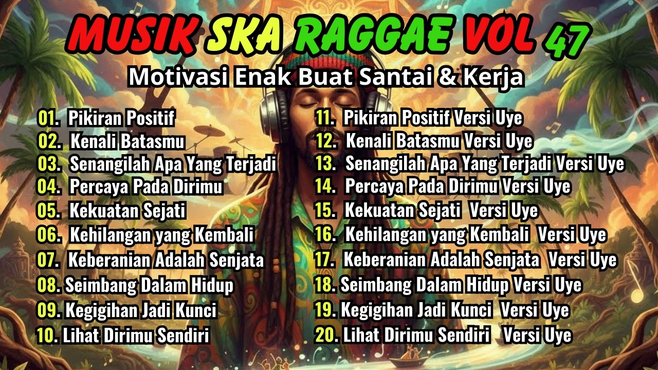 Lagu Reggae SKA Terbaru 2026 Vol.47 🔥 Kumpulan Musik Santa 🔥 Pikiran Positif  🎸🎶 Roh Reggae Uye