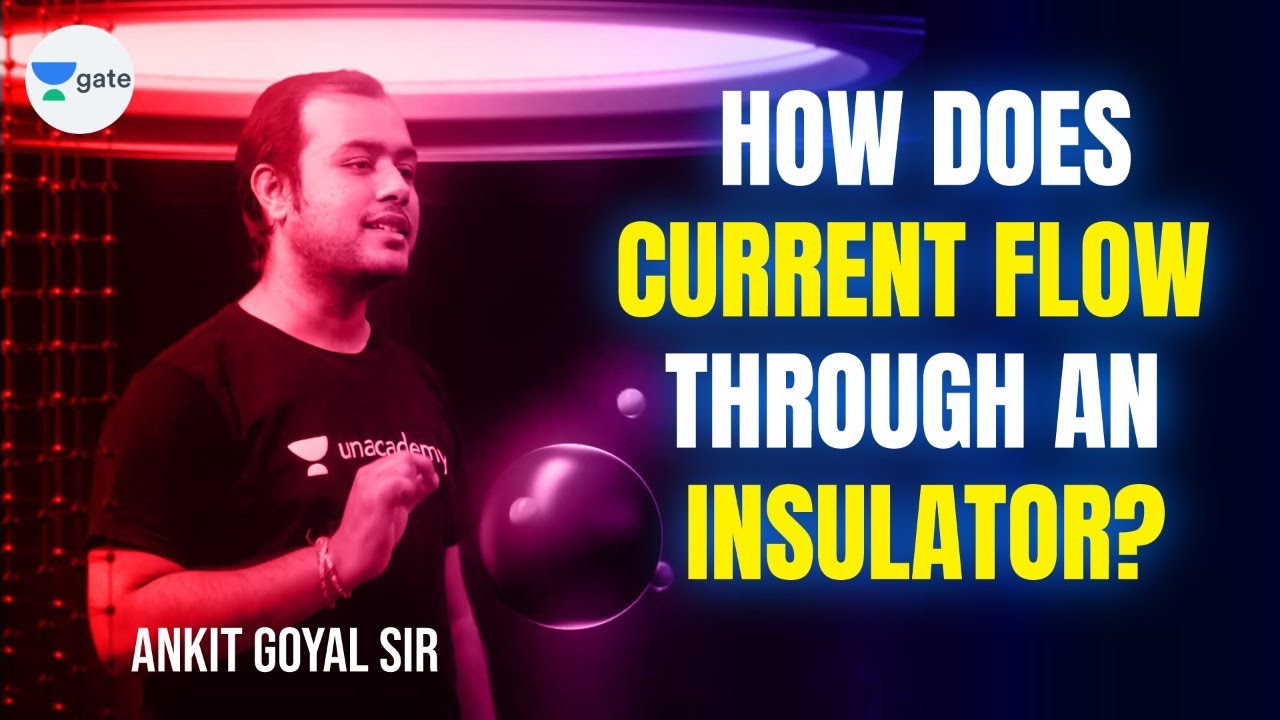 How does current flow through an insulator? | Know the Facts | GATE/ESE 2022 #AnkitGoyal​