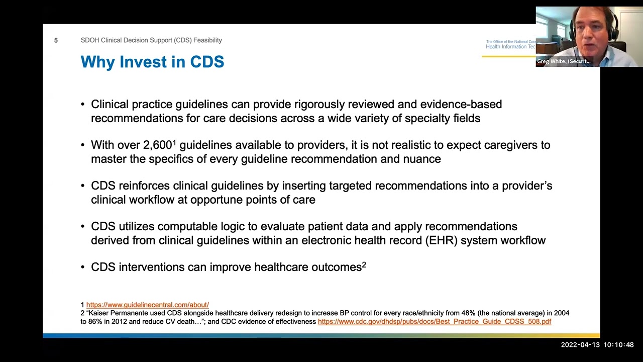 2022 Annual Meeting: Social Determinants of Health Clinical Decision Support (Exhibit Hall)