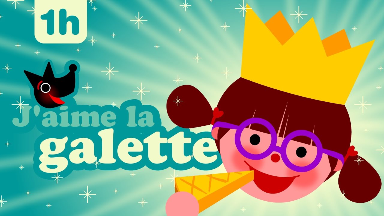J'aime la galette des rois 👑👑👑 et une heure de petites comptines pour bébé à la crèche