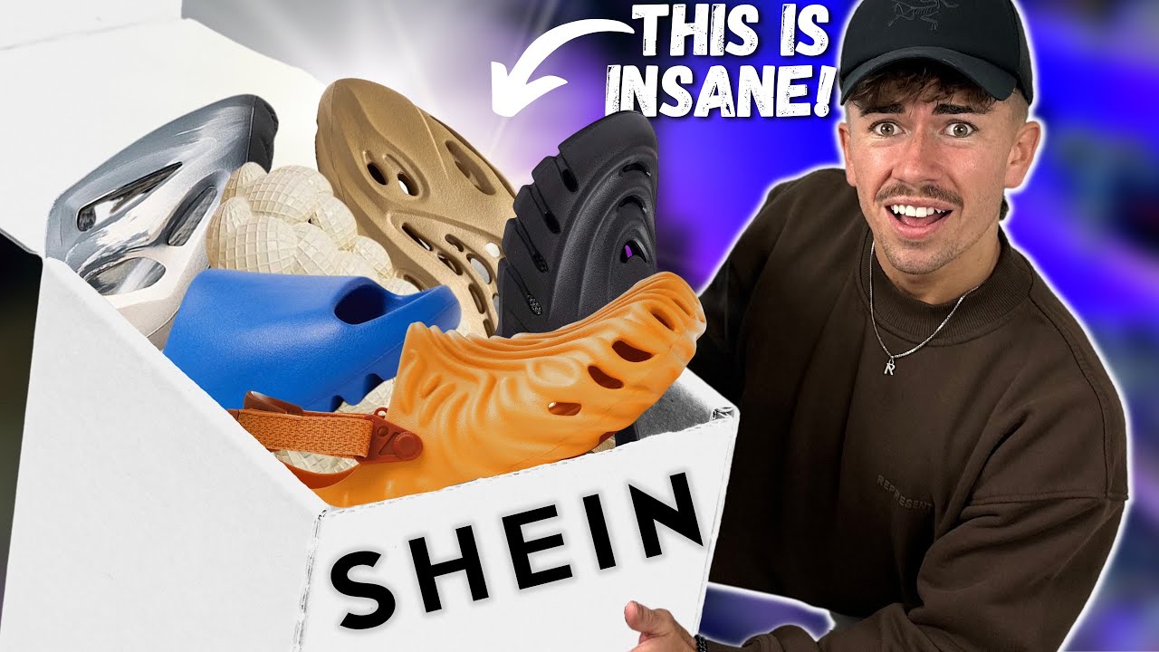 Я купила всю обувь из пеноматериала на SHEIN! (Это становится СТРАННЫМ!)