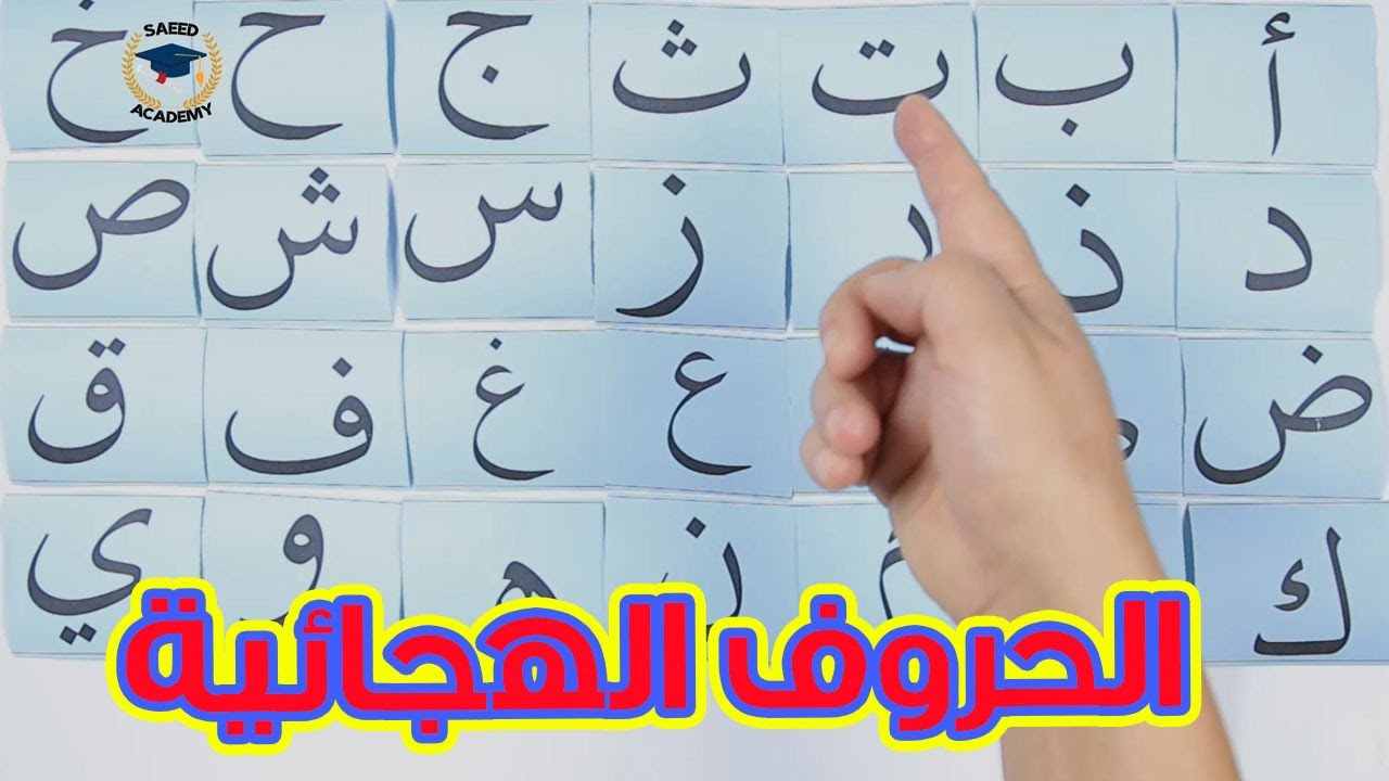 الحروف العربية بالحركات الثلاث | الفتحة والضمة والكسرة