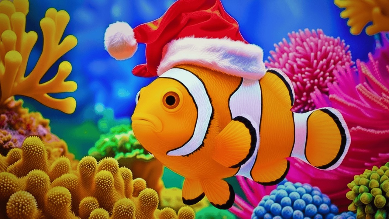 The Best Aquarium 4K Ultra HD 🐠 Stunning Coral Fish & Jellyfish - Relaxing Music for Sleep #10