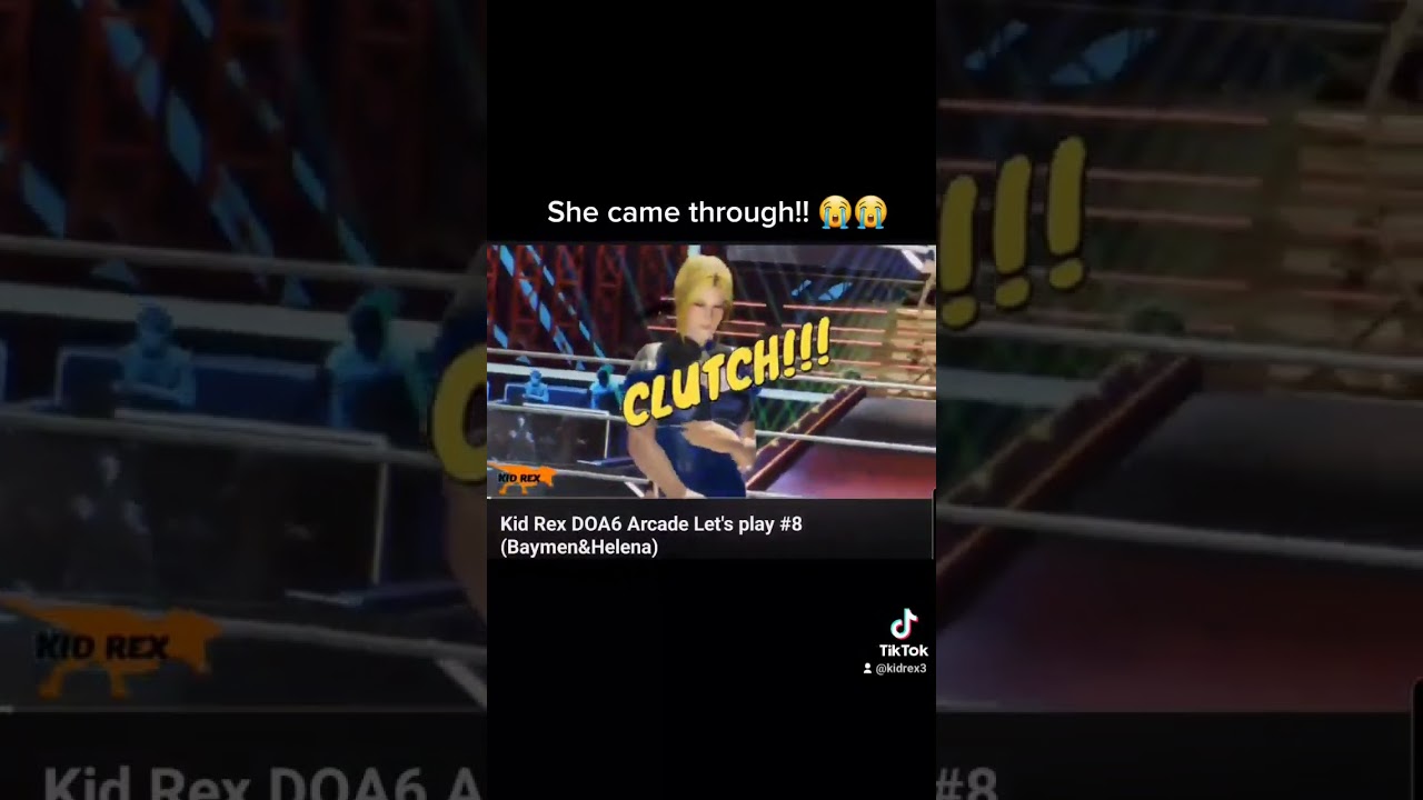 Clutch!!! #kidrexgaming #deadoralive6 #gaming