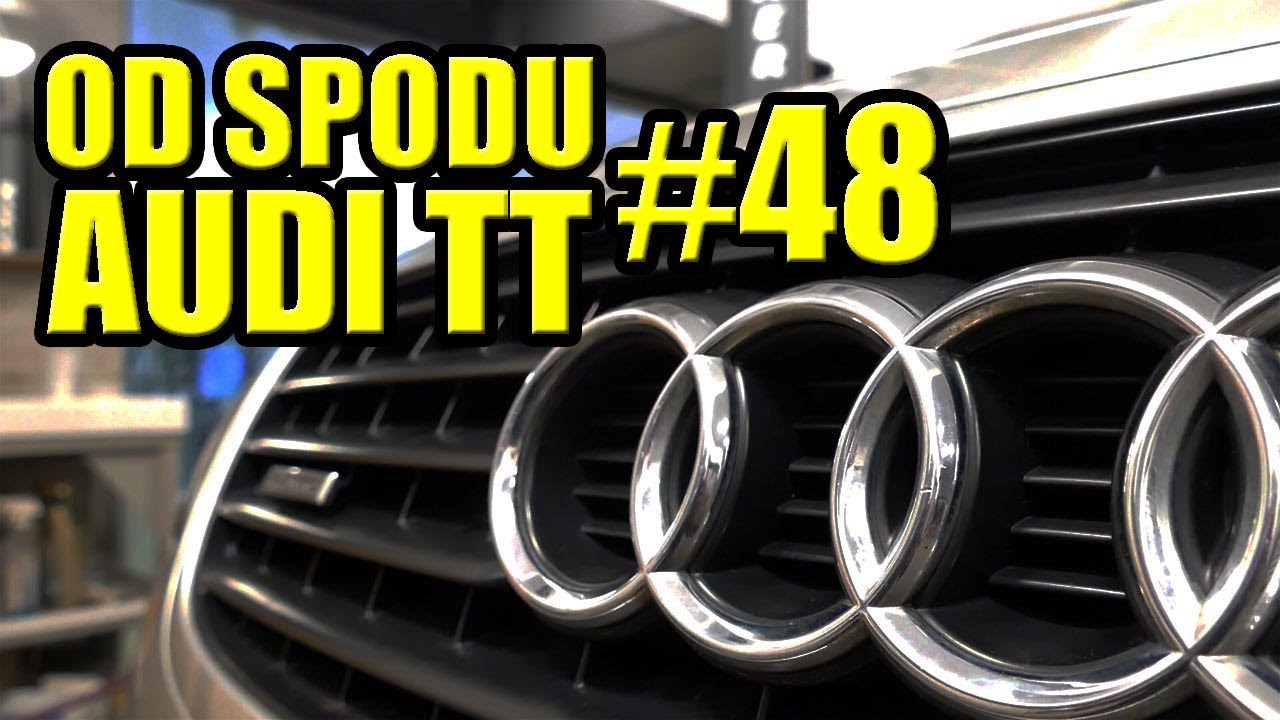 OD SPODU #48 NA PODNOŚNIKU, AUDI TT, SAMOCHÓD Z PRZYSZŁOŚCI.