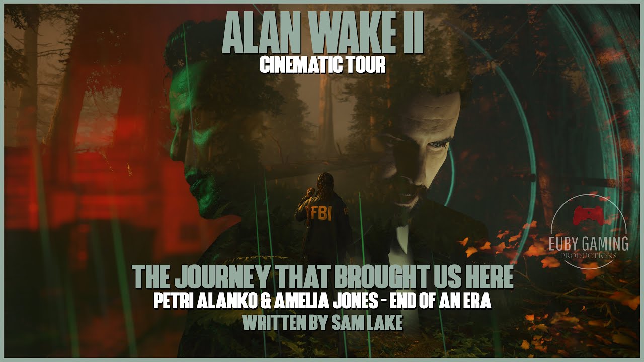 End of an Era - Petri Alanko & Amelia Jones (Written by Sam Lake)| Alan Wake 2 [Cinematic Tour | 4K]
