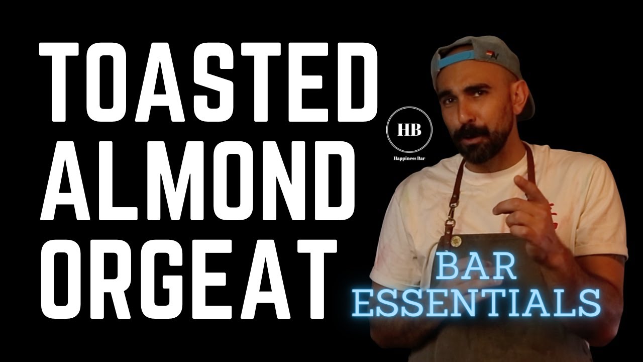 Delightful Toasted Almond Orgeat Recipe | Step-by-Step Tutorial