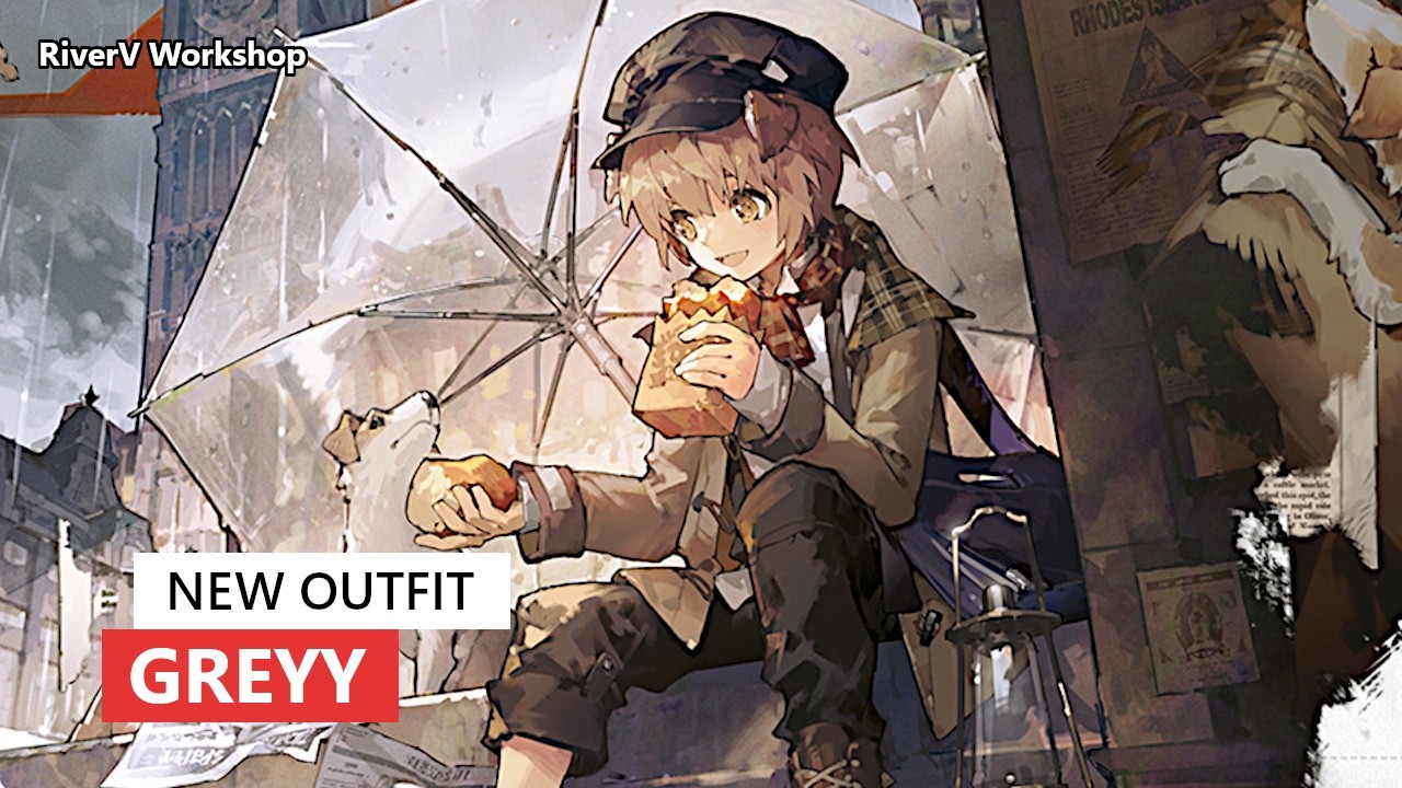 Greyy New Skin | Arknights グレイの新コーデ