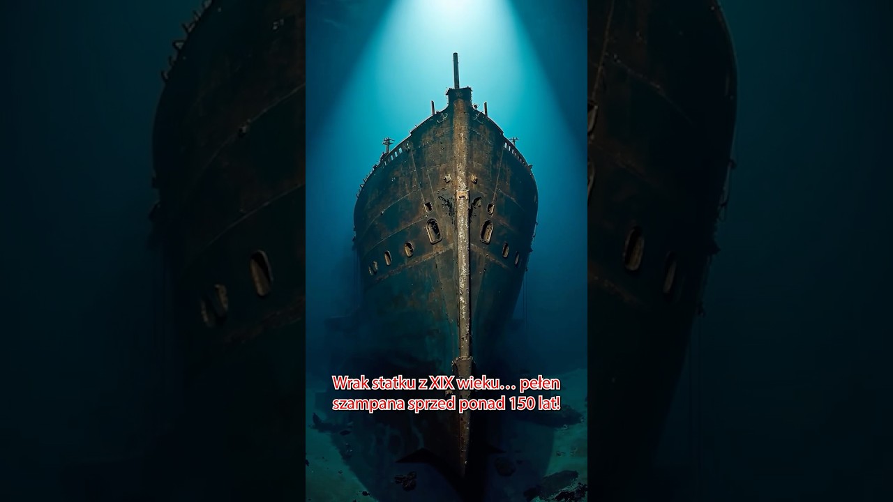 Szampanowy wrak Bałtyku &ndash; 150-letni trunek ukryty pod wodą 🍾🌊