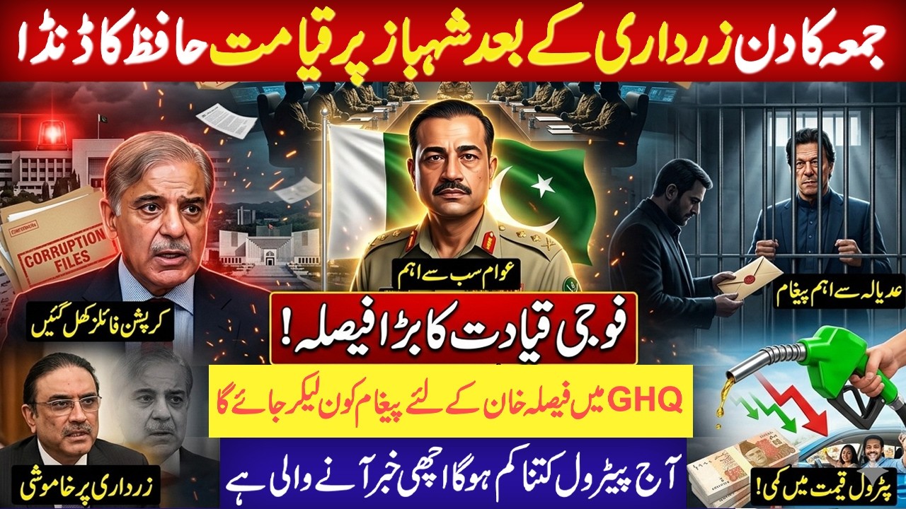 Gen Asim Munir vs Asif Zardari important message for Imran Khan in Adiala Jail