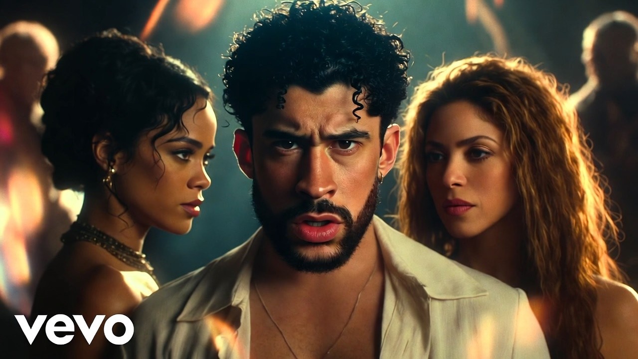 Bad Bunny ft. Rihanna & Shakira — Hold Me Close / Worldwide party dance hit (New Music Video 2026)
