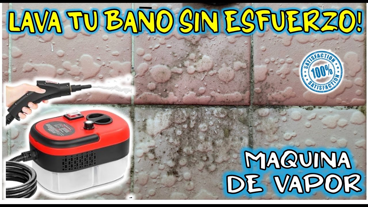 MAQUINA DE VAPOR PARA LIMPIAR BAÑOS Y COCHAMBRE DE ESTUFA || ZhenQiJi 2500 WATTS