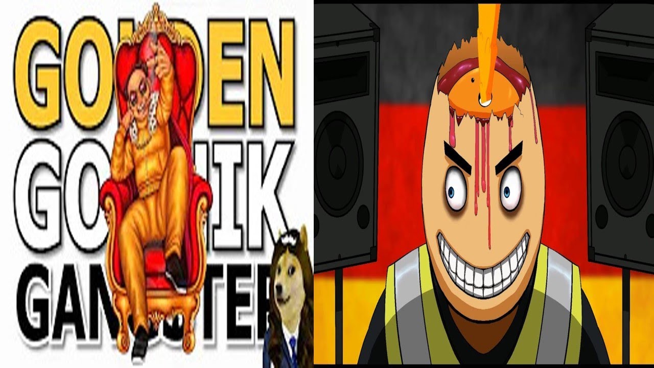 Alan Aztec - golden gopnik gangster (feat. teslasmoustache) mix with Party Bunker (feat. R5on11c)