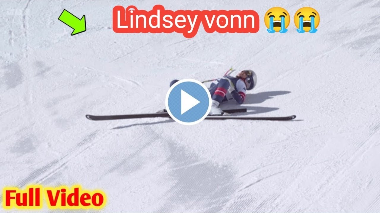 Lindsey Vonn crash  | Lindsey Vonn fall at Winter Olympics 2026  Alpine Sking | Lindsey Vonn today.