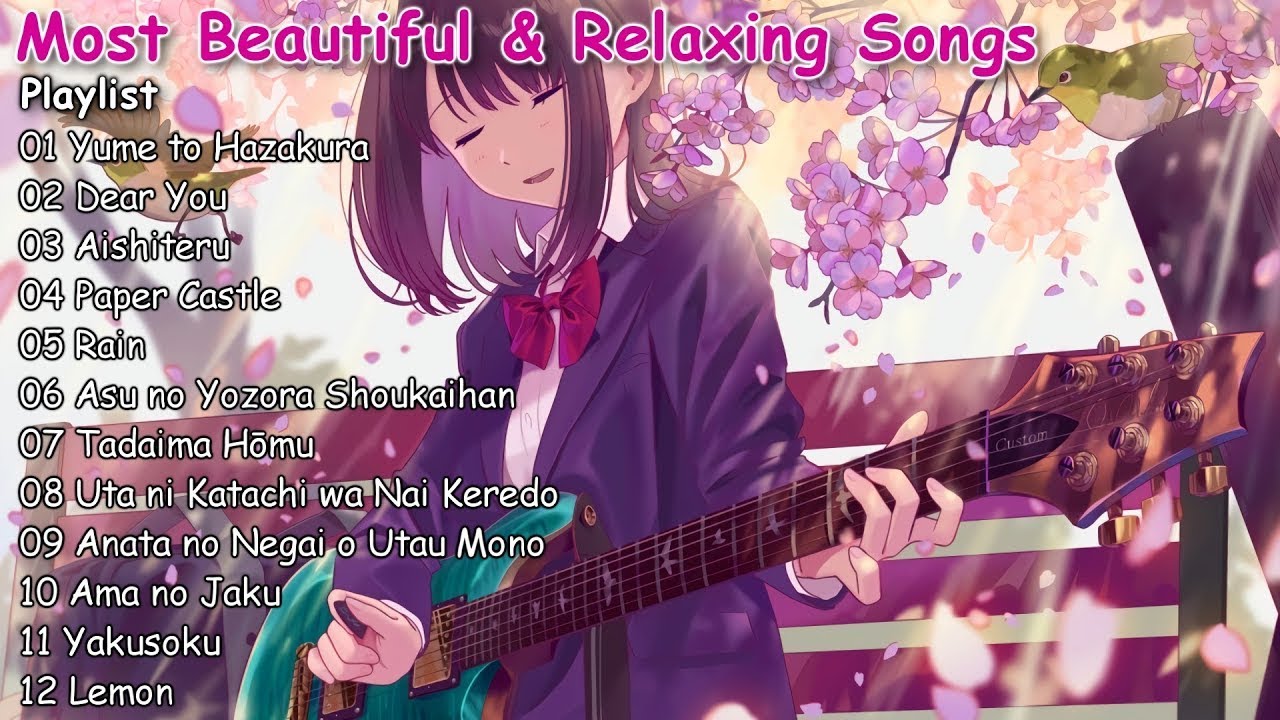 【1 Hour】Most Beautiful & Relaxing Japanese Songs 2019   For Relax & Sleep