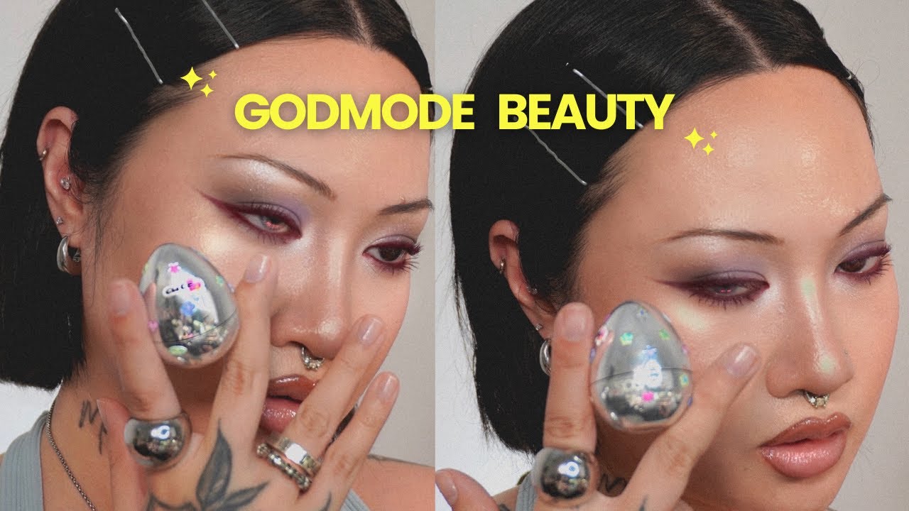 GODMODE BEAUTY - NEW MAKEUP BRAND SWATCH, REVIEW, TUTORIAL