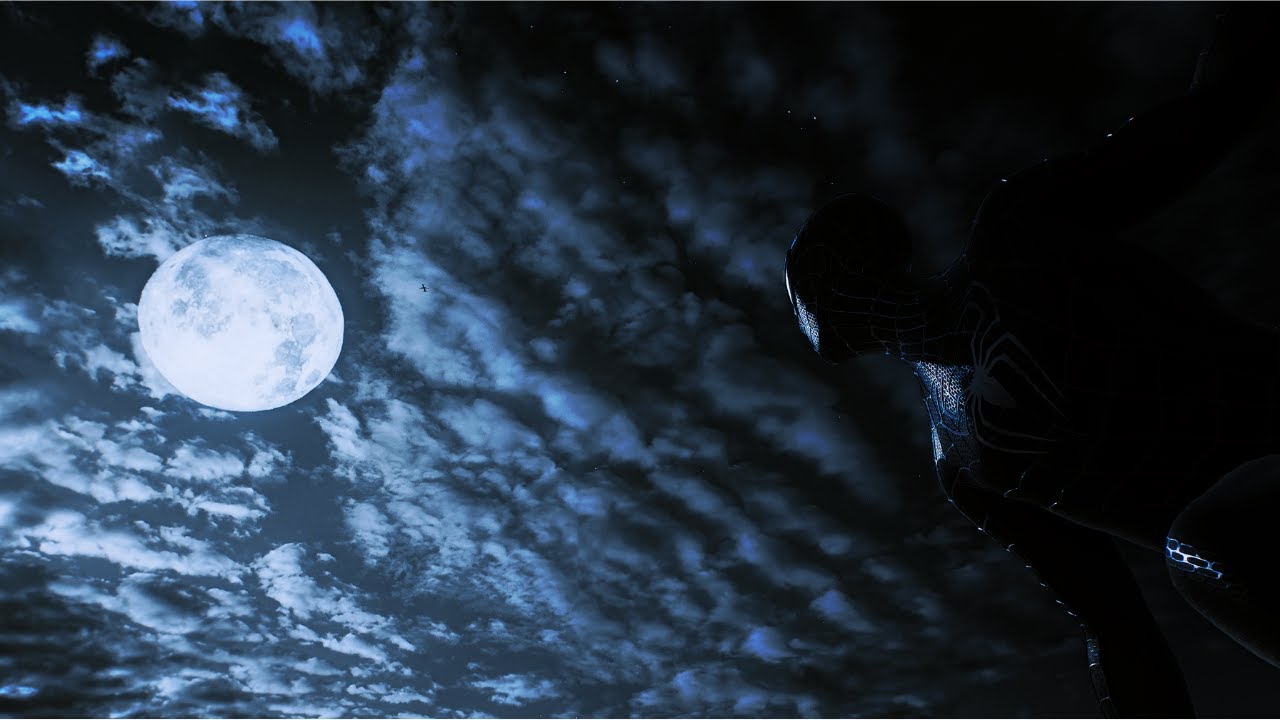 Marvel’s Spider-Man 2 | PHOTOREALISTIC Raimi Black Suit | Night Swing (120+ Mods)