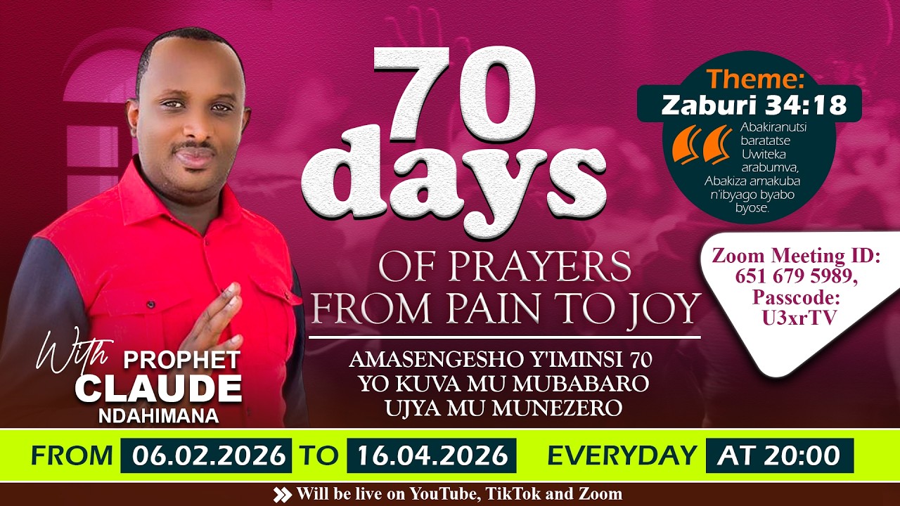 70 DAYS OF PRAYERS | DAY 1 | PROPHET CLAUDE N.