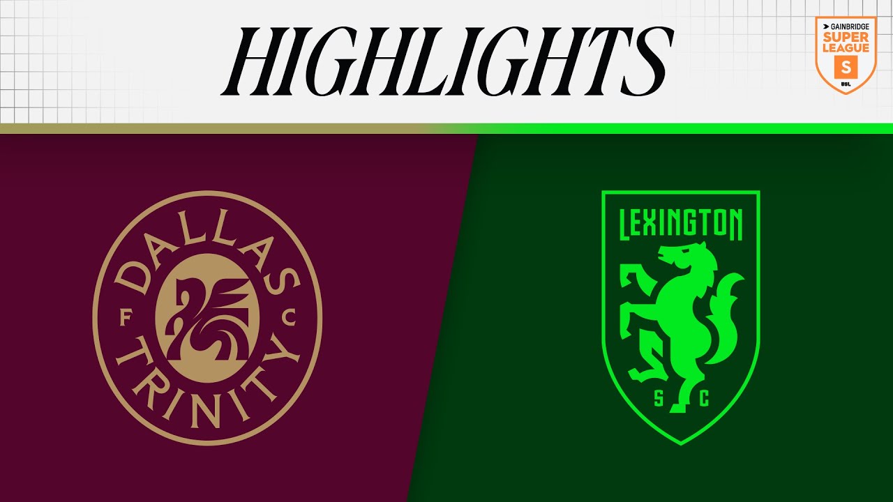 12.20.2025 | Dallas Trinity FC vs. Lexington SC - Game Highlights