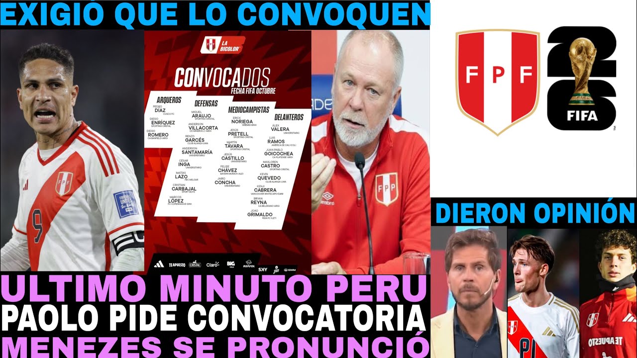 GUERRERO Y MENEZES EL TEMA QUE ARDE EN PERÚ