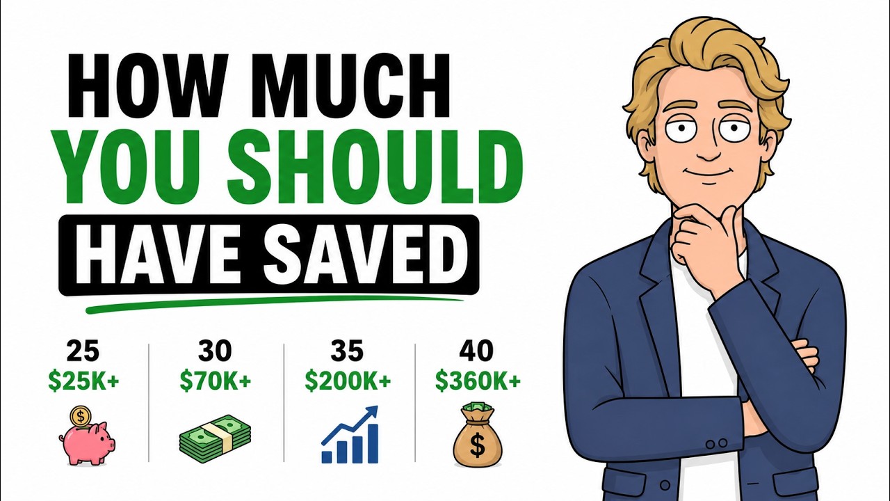 How Much Money You Should Have Saved by Age 25, 30, 35, 40