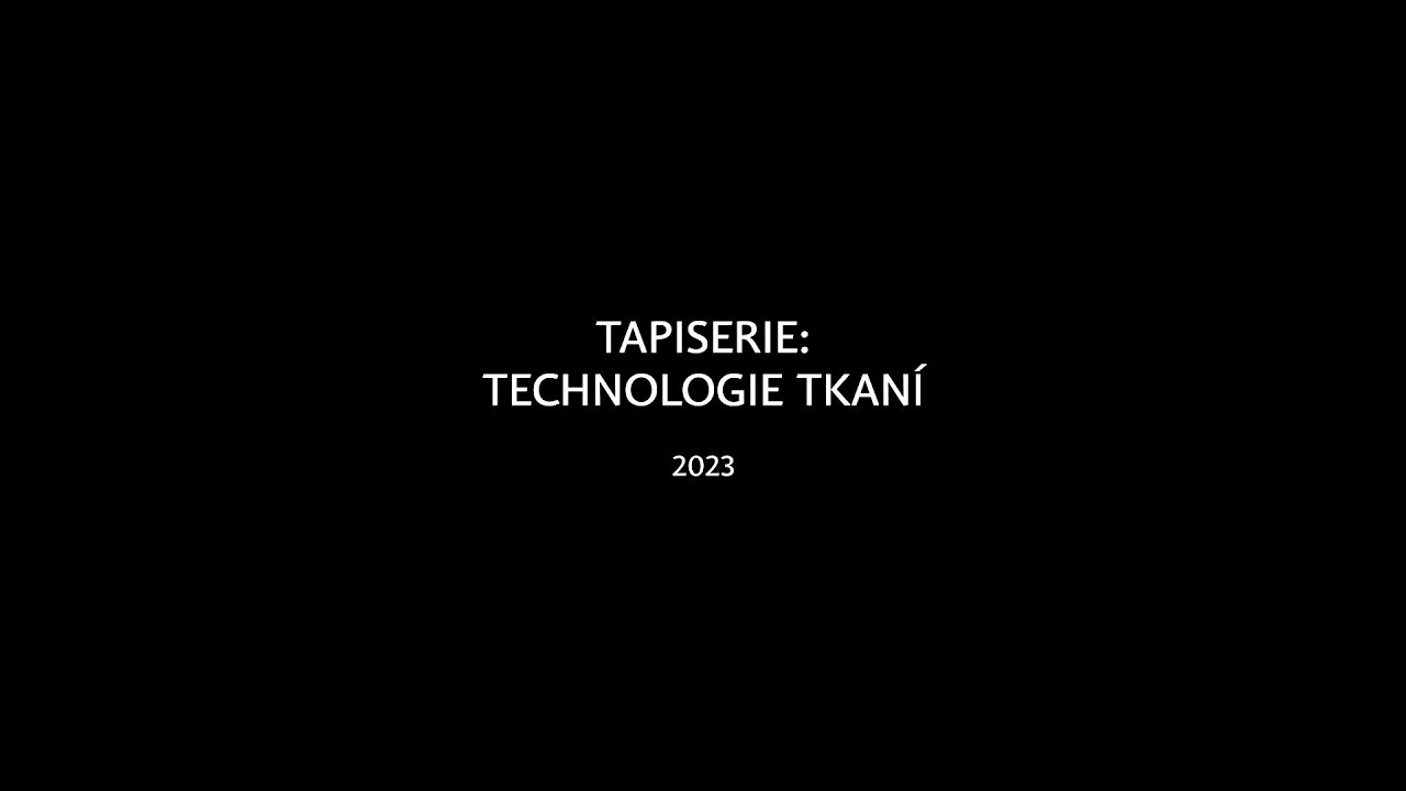 2. Tapiserie: technologie tkaní | Tkaní na rámu a tkaní na čtyřlistém tkalcovském stavu