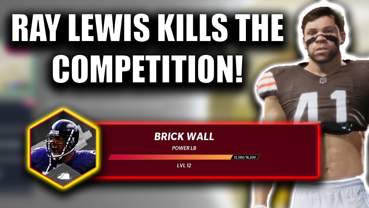 RAY LEWIS BUILDS KILLS THE COMPETITION! MADDEN 21 BEST PROTOTYPES!